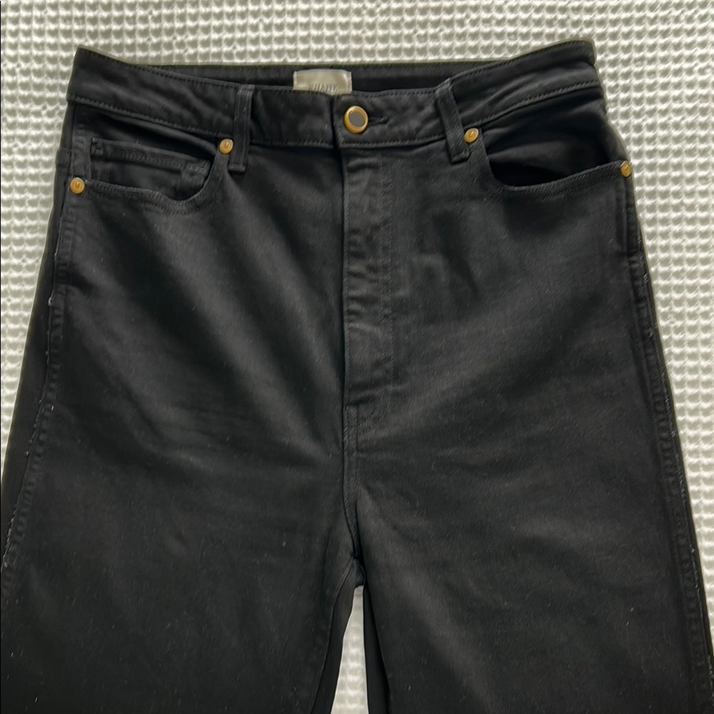 KHAITE Danielle Black Denim